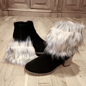 Faux Fur Boot Cuffs (NWOT)